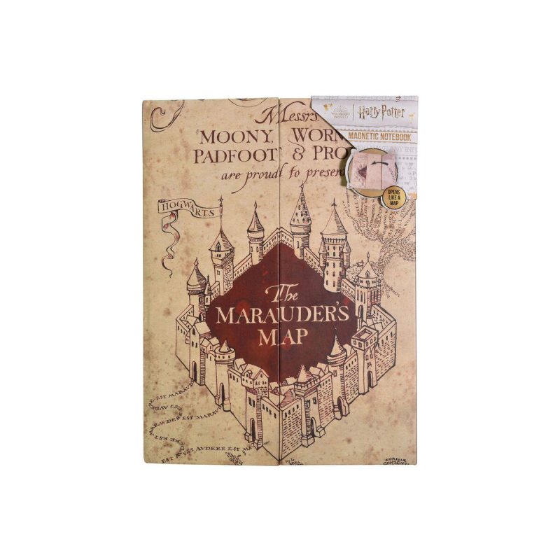 BLUE SKY HARRY POTTER MARAUDERS MAP A5 NOTEBOOK