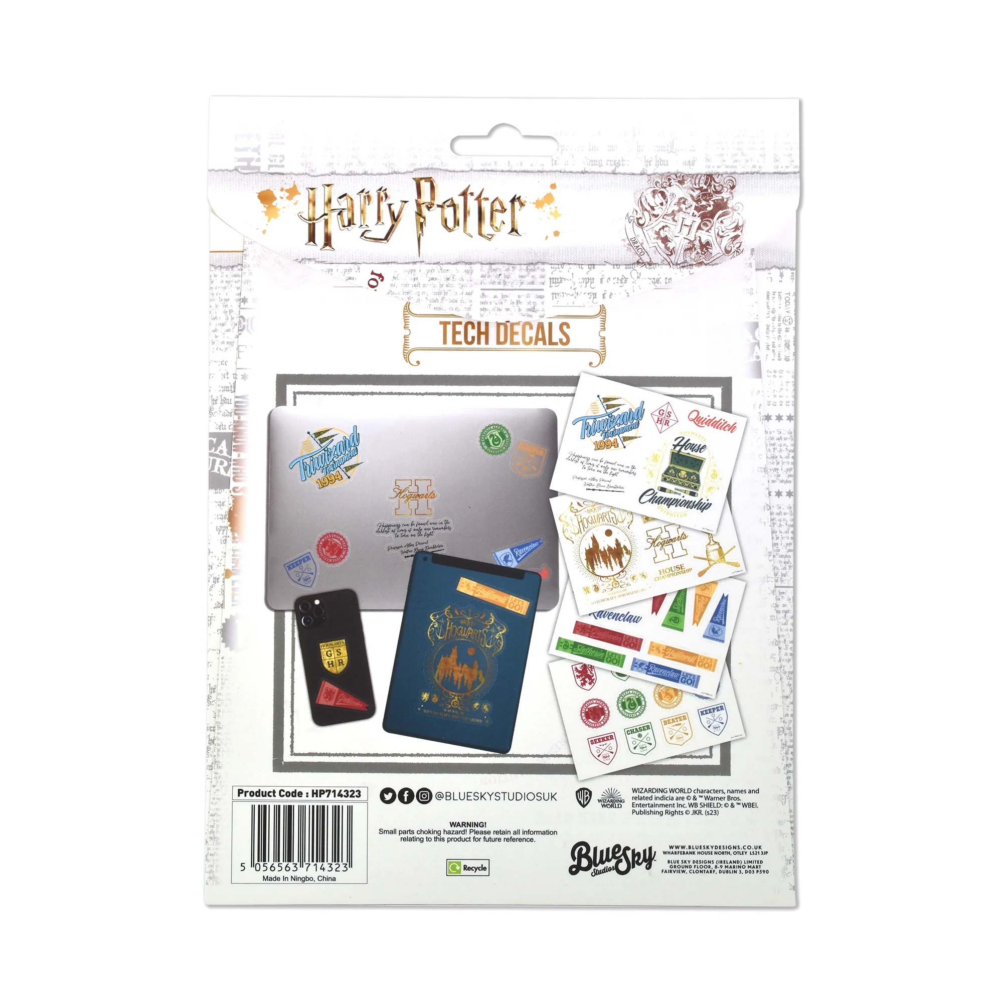 BLUE SKY HARRY POTTER GADGET DECALS - Slika 2