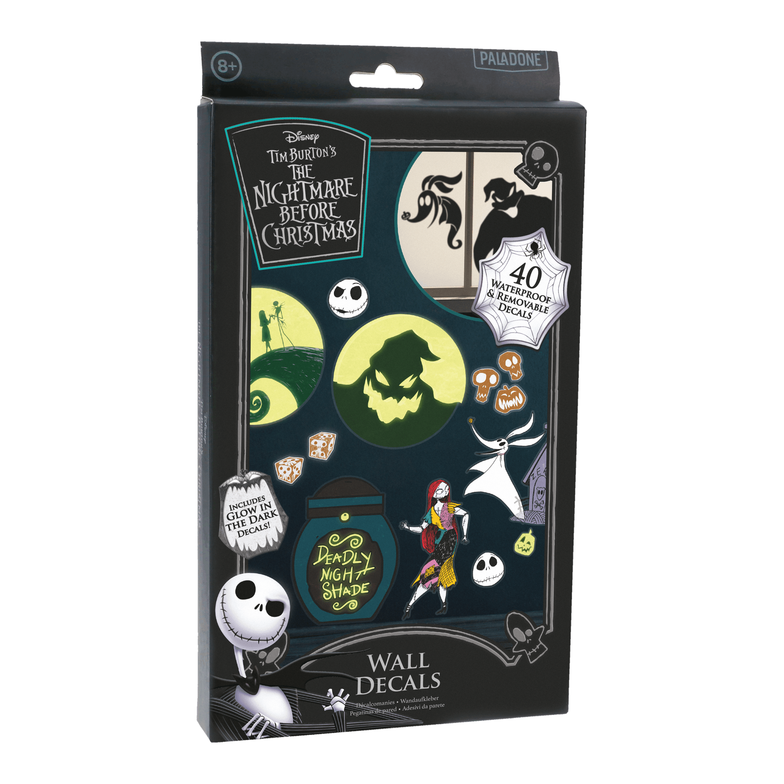 PALADONE Nightmare Before Christmas Wall Decals