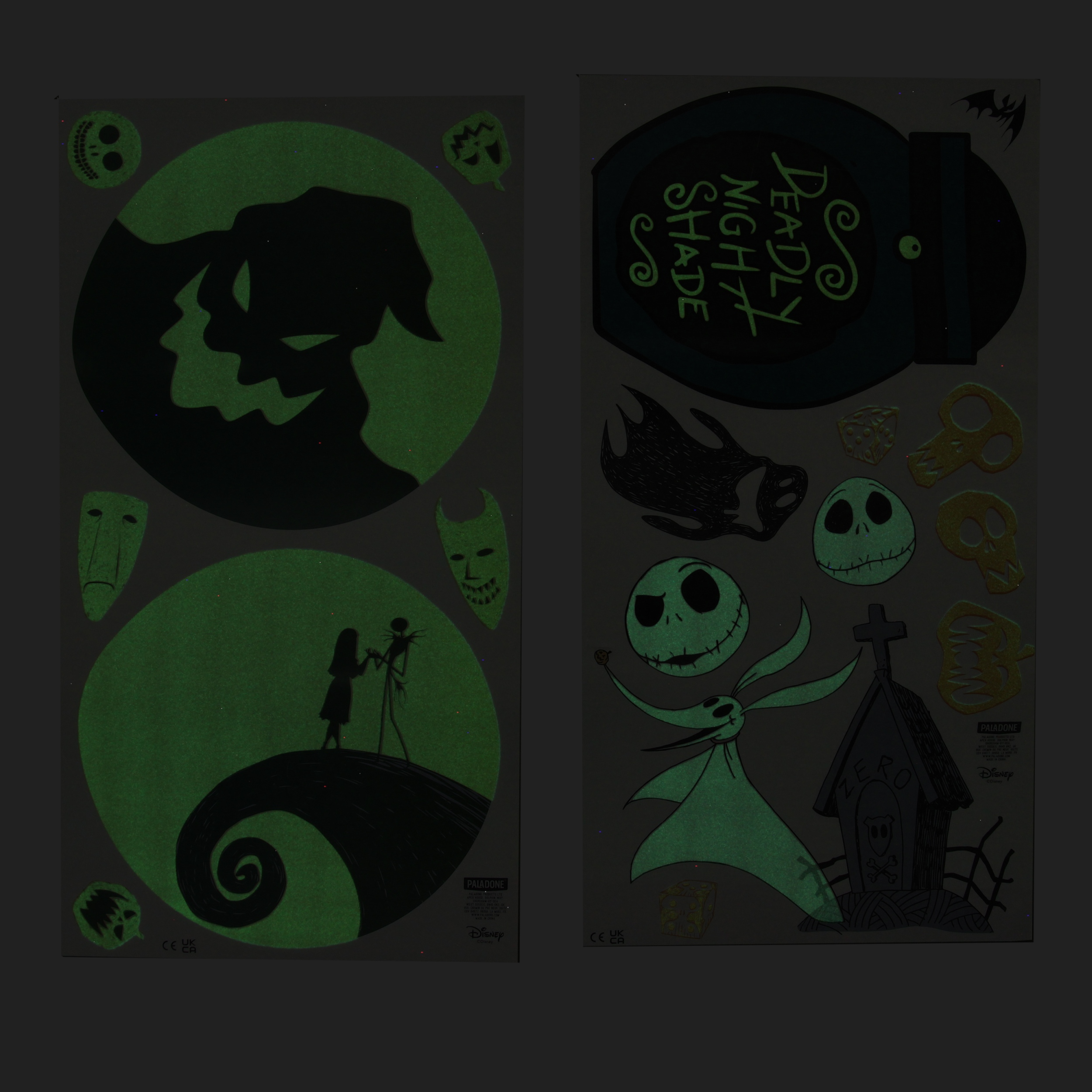 PALADONE Nightmare Before Christmas Wall Decals - Slika 2