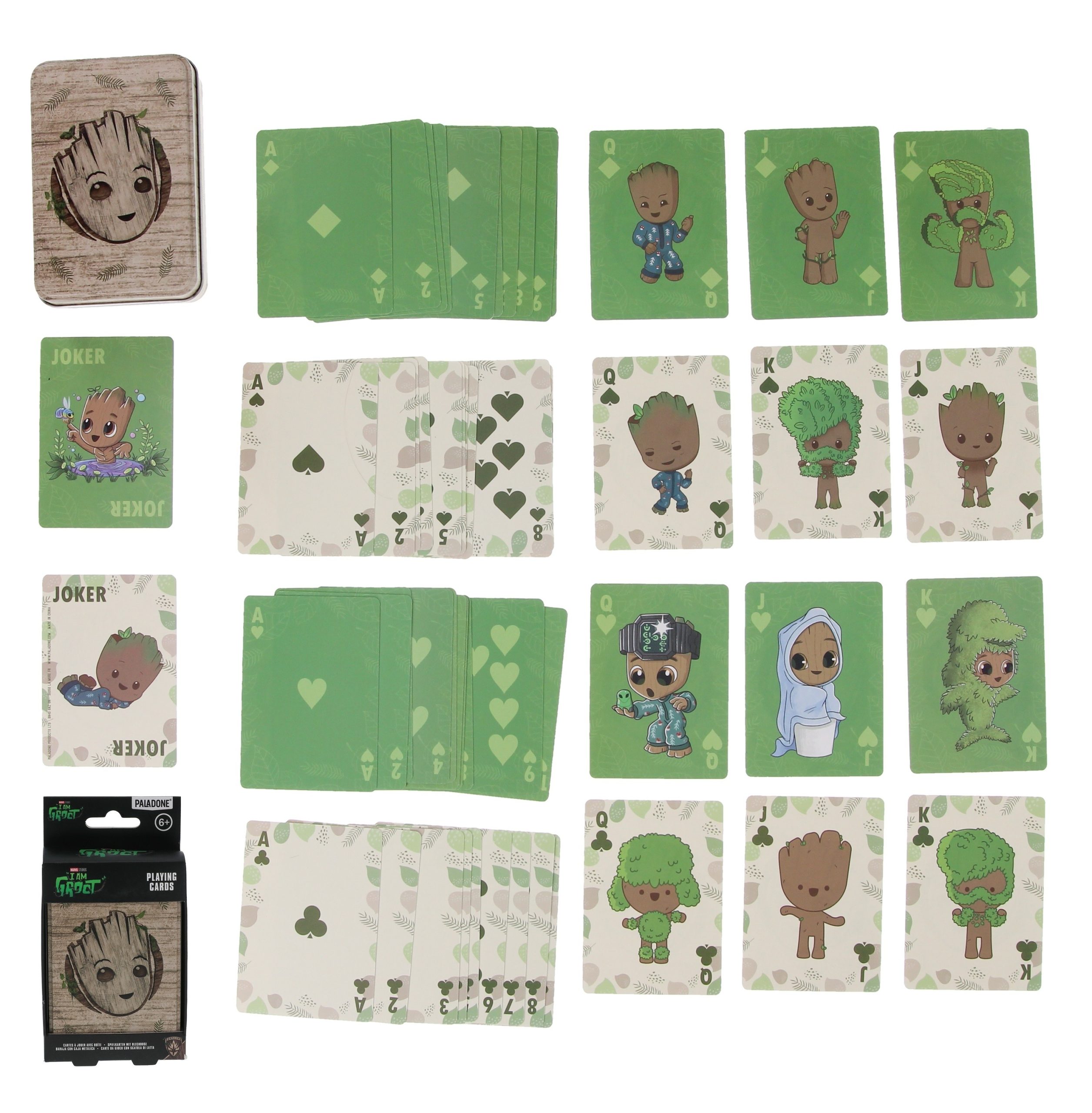 PALADONE Marvel Groot Playing Cards - Slika 4