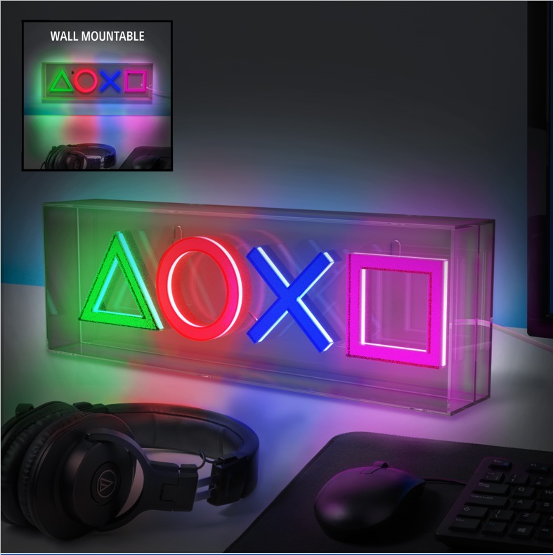 PALADONE PlayStation LED neon stolna svjetiljka
