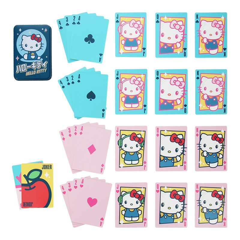 PALADONE Hello Kitty Playing Cards in a Tin