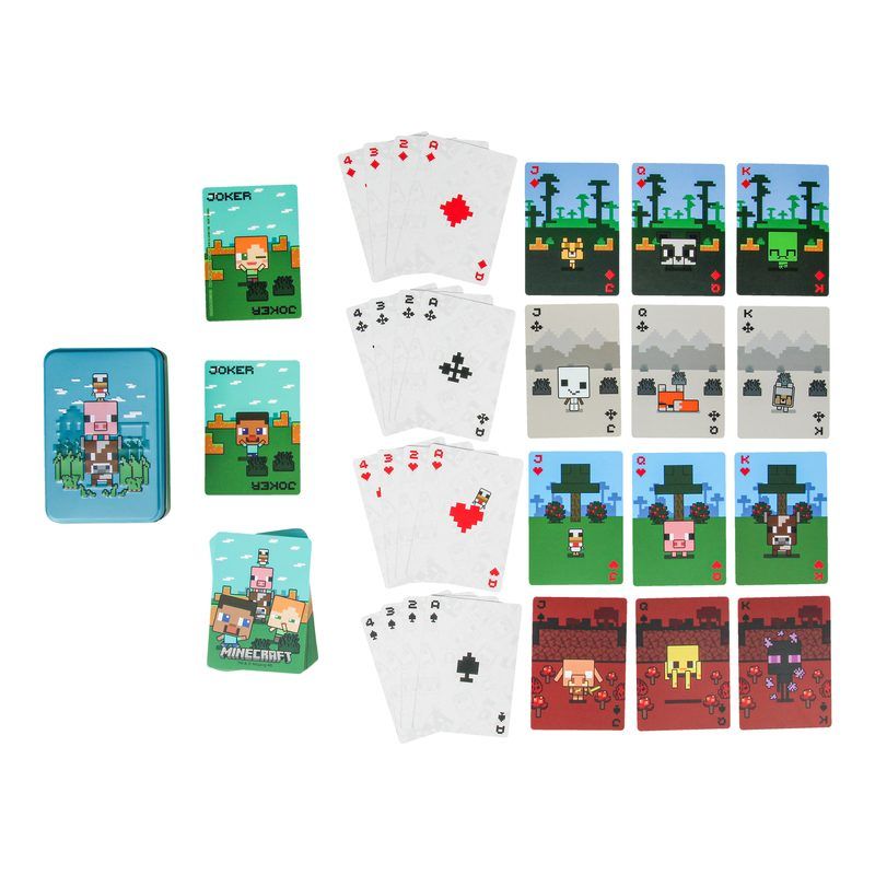PALADONE Minecraft Animals Playing Cards