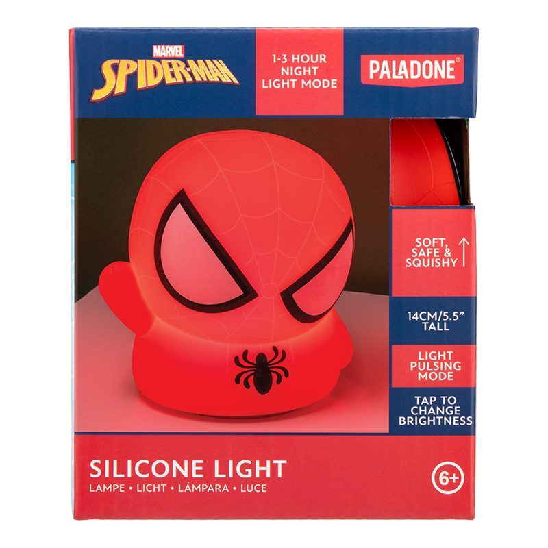PALADONE Spider-Man silikonsko punjivo noćno svjetlo - Slika 5