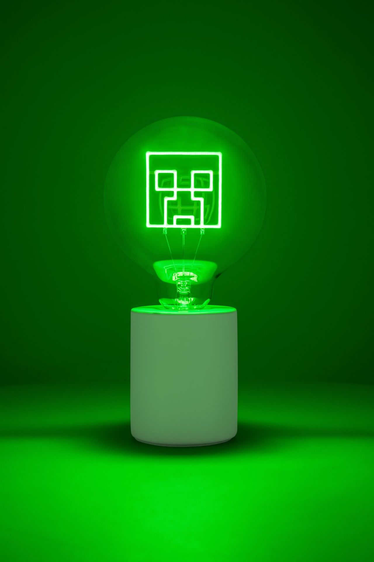 PALADONE Minecraft Creeper LED Neon Bulb Lamp - Slika 3