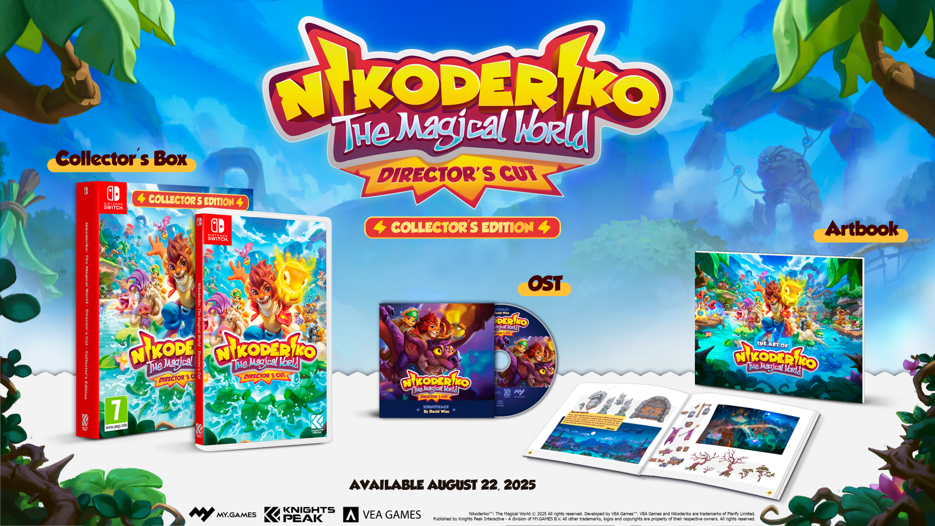 Nikoderiko: The Magical World - Directors Cut Collector's Edition (Nintendo Switch) - Slika 2