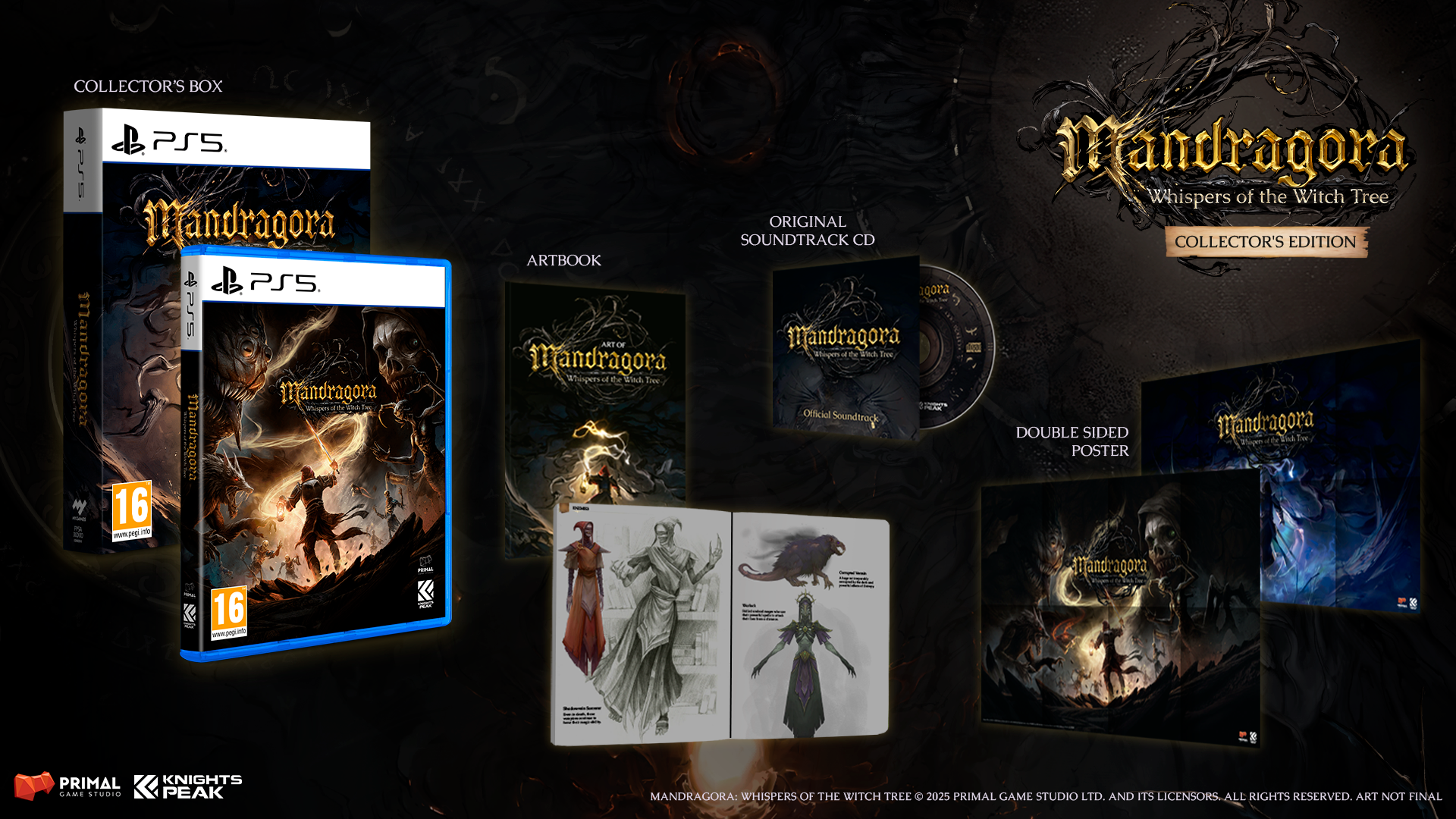 Mandragora: Whispers Of The Witch Tree - Collector´s Edition (Playstation 5) - Slika 2