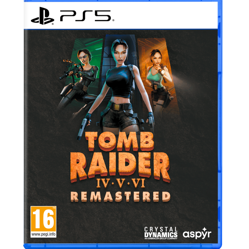 Tomb Raider IV-VI Remastered Starring Lara Croft (Playstation 5)