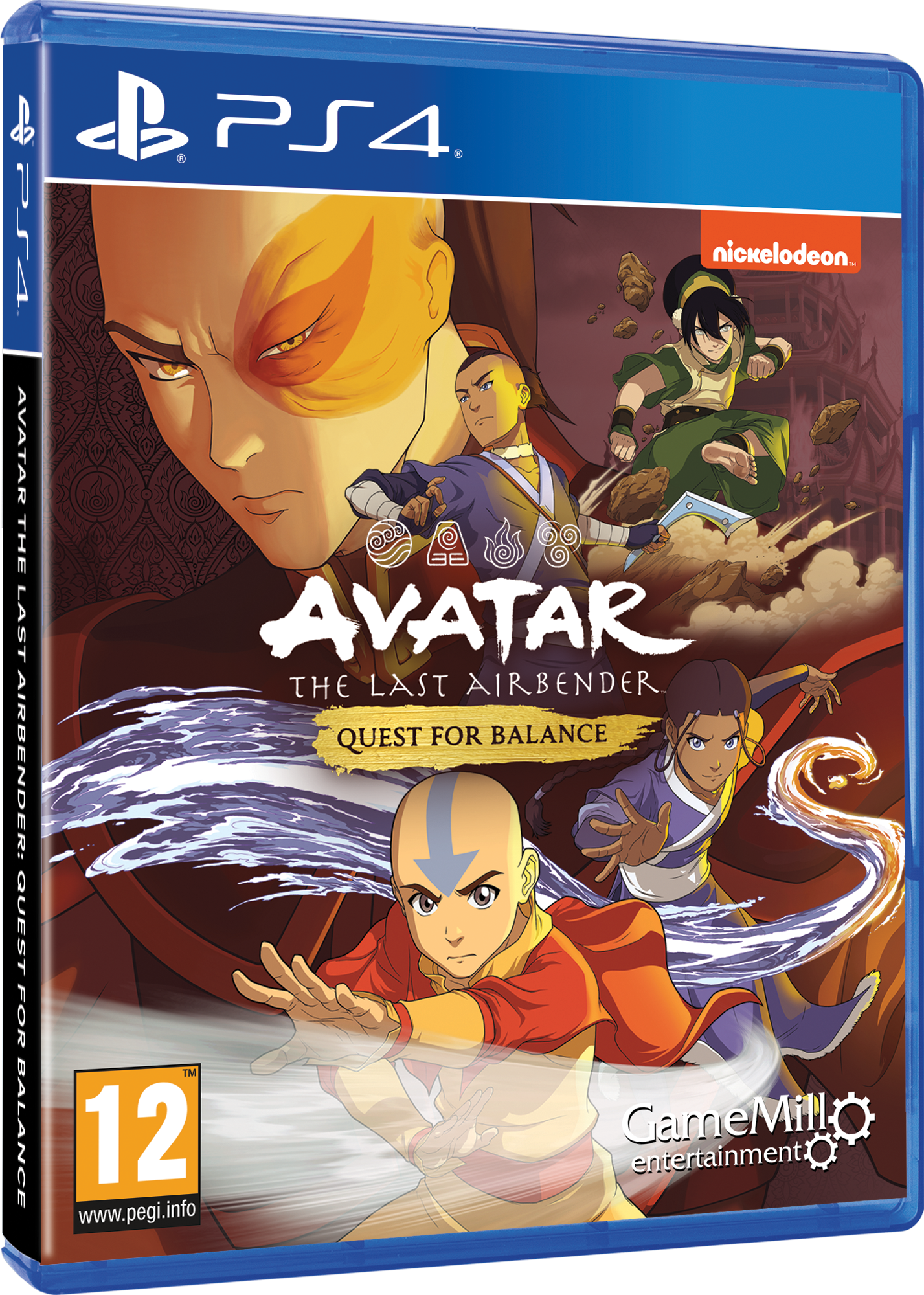 Avatar The Last Airbender: Quest For Balance (Playstation 4)