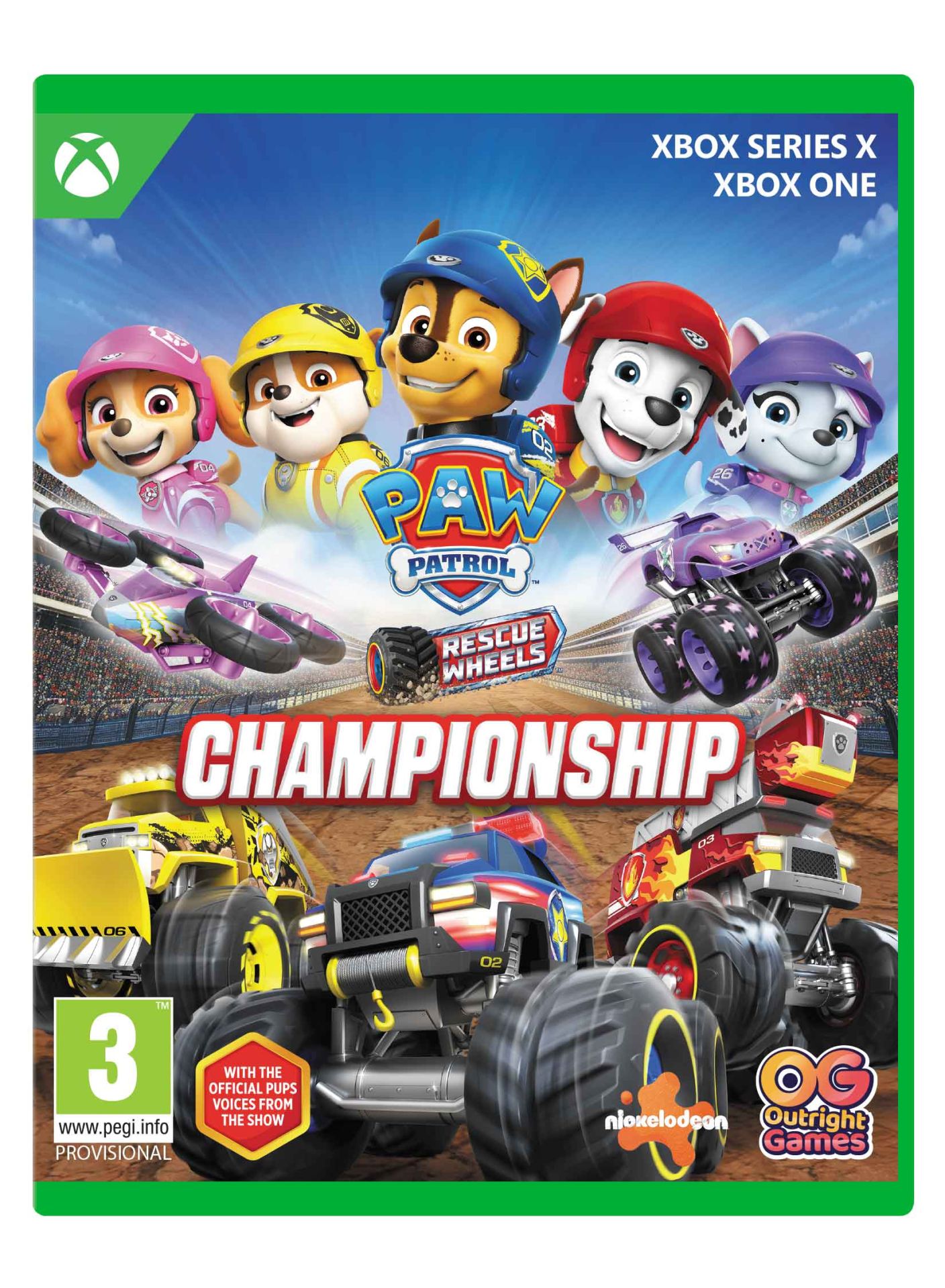 Paw Patrol Rescue Wheels: Championship (XBOX)
