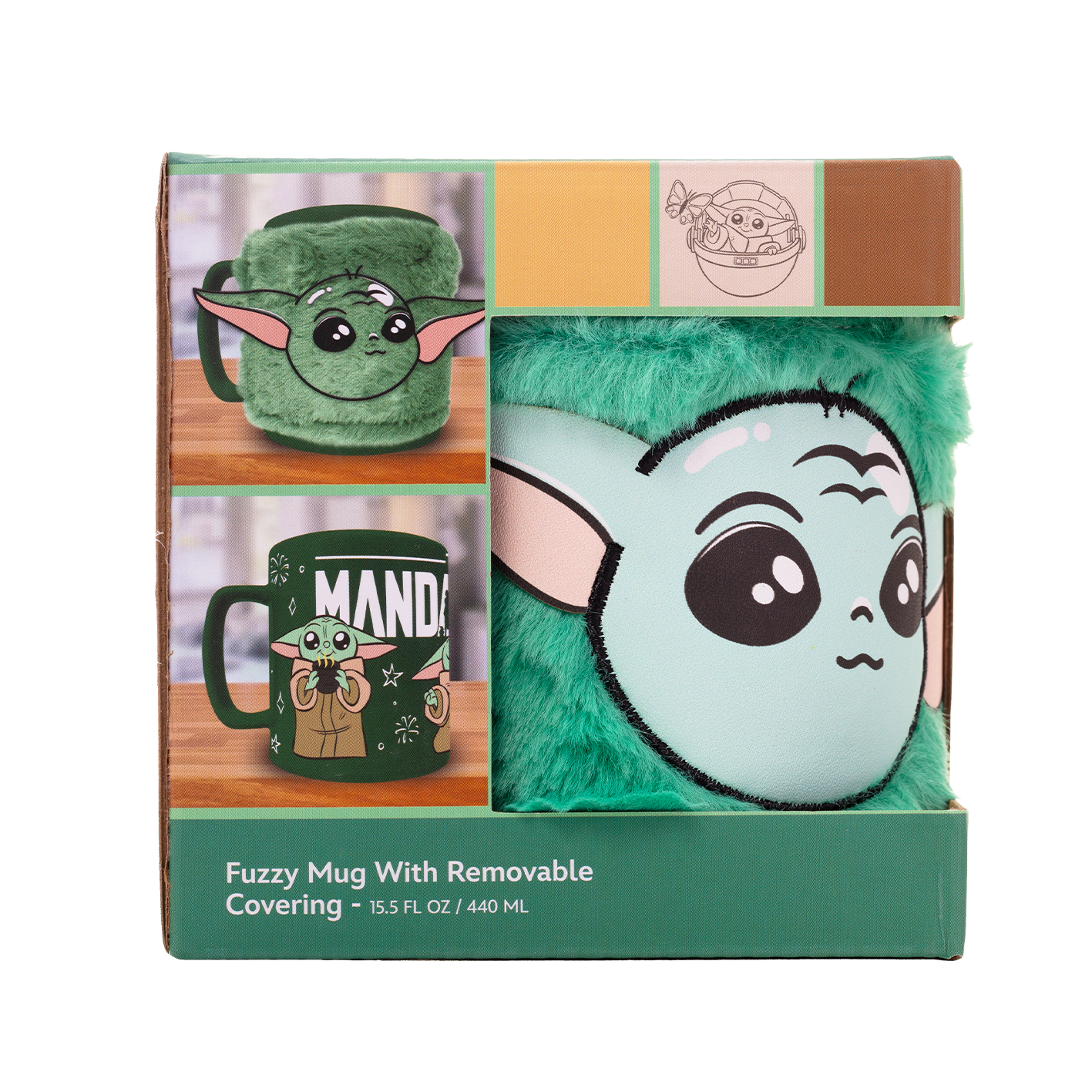 PYRAMID THE MANDALORIAN (GROGU) FUZZY MUG - Slika 6