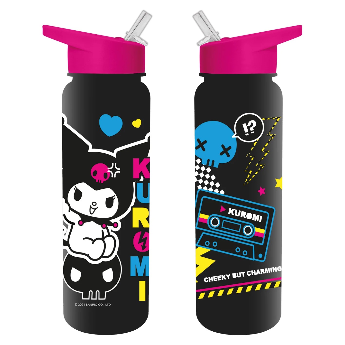 PYRAMID HELLO KITTY KUROMI PLASTIC DRINKS BOTTLE - Slika 3