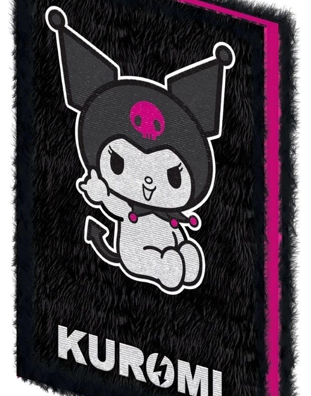 PYRAMID HELLO KITTY KUROMI PLUSH NOTEBOOK
