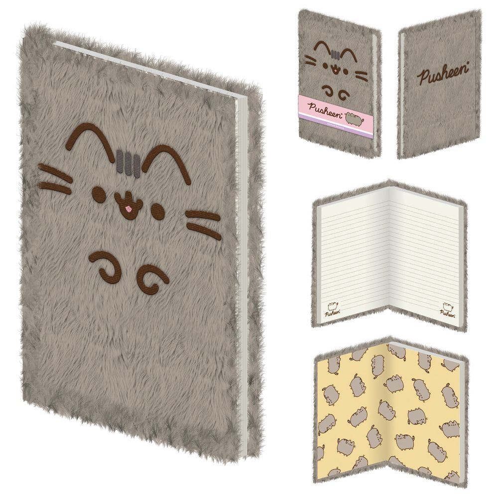 PYRAMID PUSHEEN PLUSH A5 NOTEBOOK - Slika 4