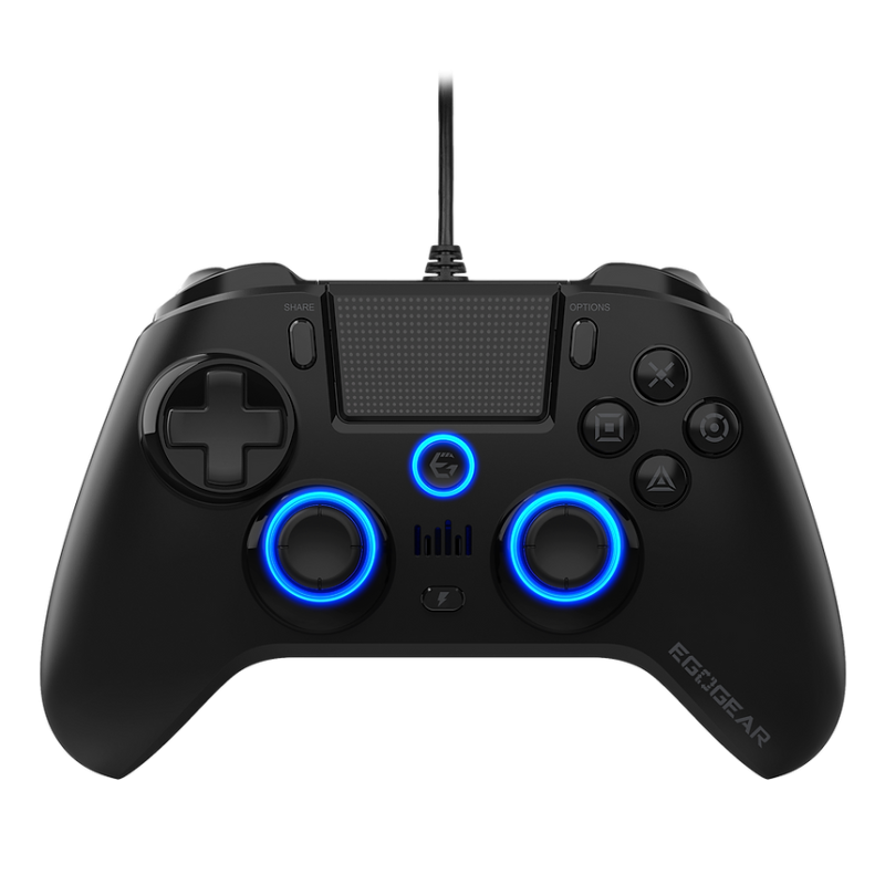EGOGEAR SC10 RGB CONTROLLER BLACK PS4, PC, PS3