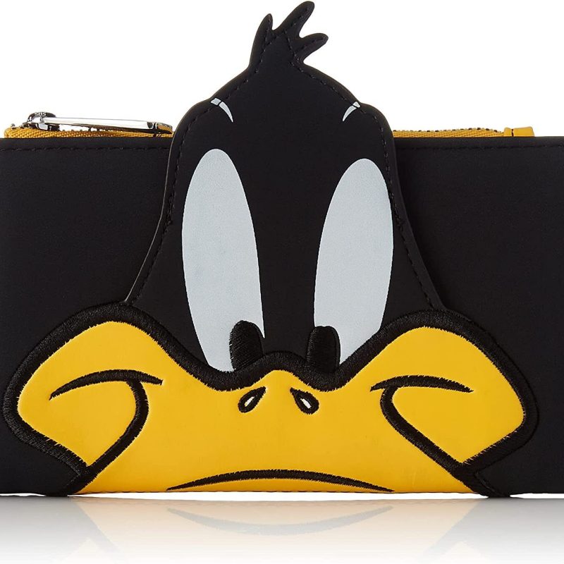 LOUNGEFLY LOONEY TUNES DAFFY DUCK COSPLAY FLAP WALLET