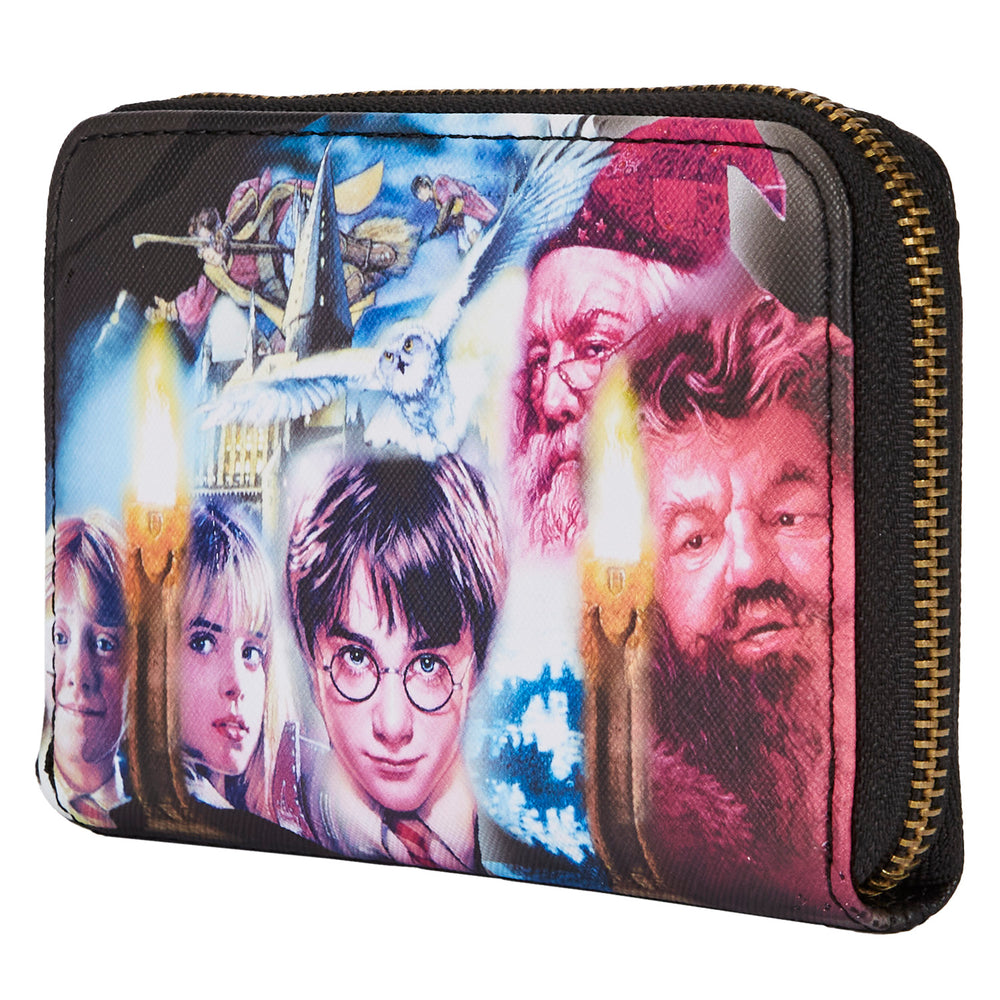 LOUNGEFLY HARRY POTTER SCORCERERS STONE ZIP AROUND WALLET - Slika 2