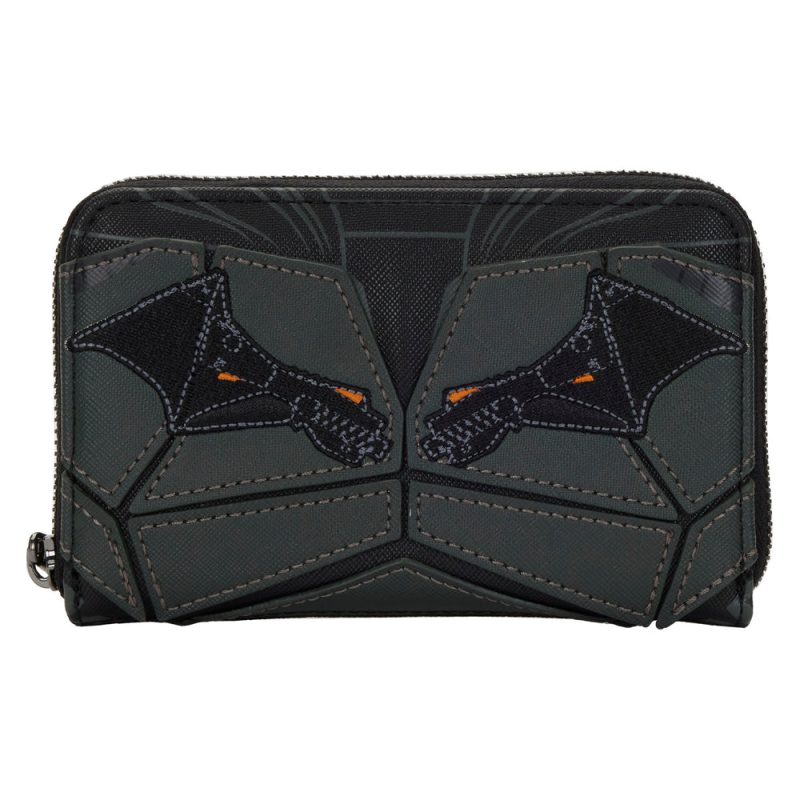 LOUNGEFLY DC COMICS THE BATMAN COSPLAY ZIP AROUND WALLET