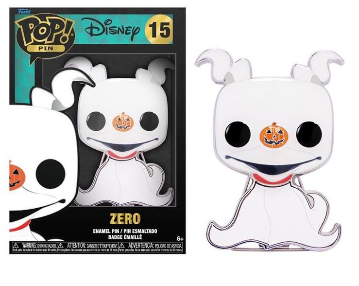 FUNKO POP PIN: DISNEY - NIGHTMARE BEFORE CHRISTMAS - ZERO - Slika 2