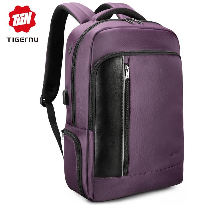 TIGERNU BACKPACK LAPTOP T-B3668 15.6" PURPLE
