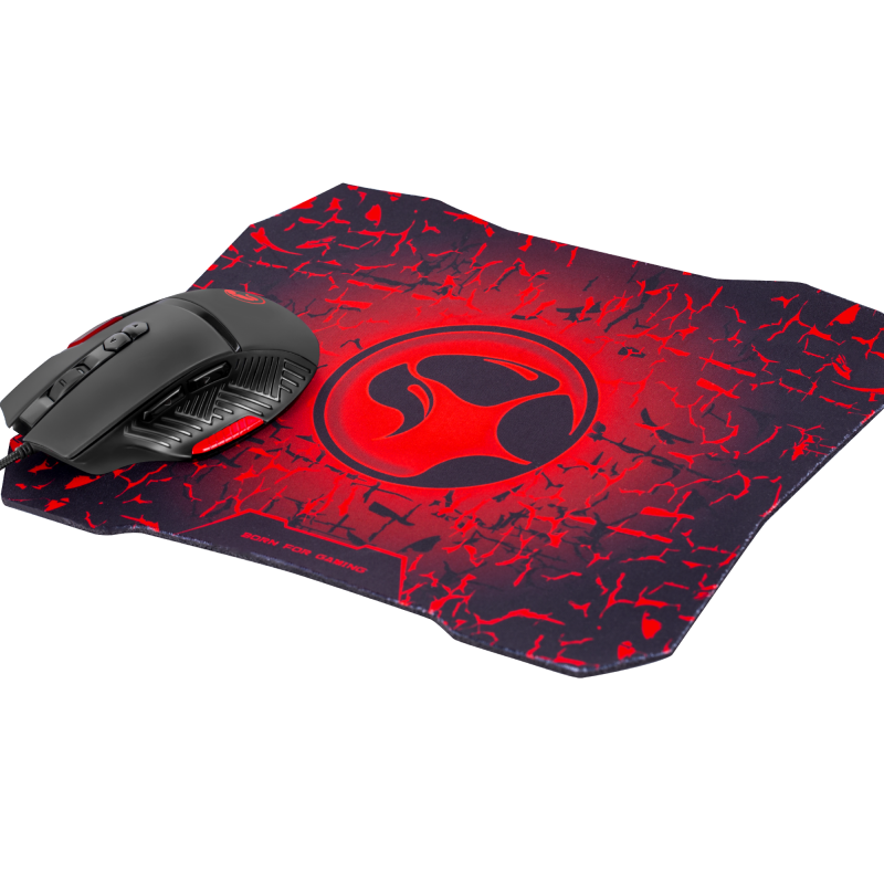 MARVO M355+G1  2IN1 MOUSE AND MOUSE PAD COMBO