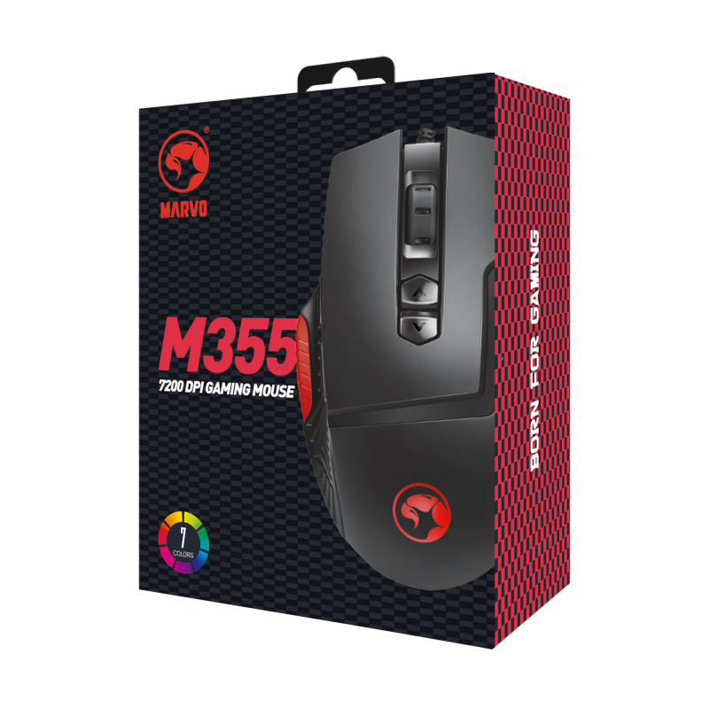 MARVO M355 WIRED GAMING MOUSE - Slika 7