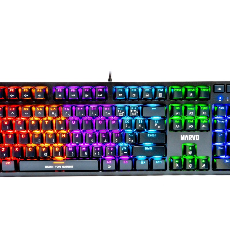 MARVO KG954 WIRED MECHANICAL KEYBOARD - SLO/HR LAYOUT