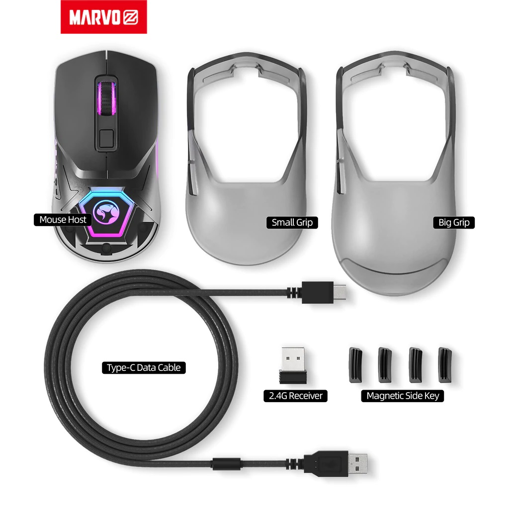 MARVO Z FIT PRO G1W WIRELESS GAMING MOUSE - Slika 9