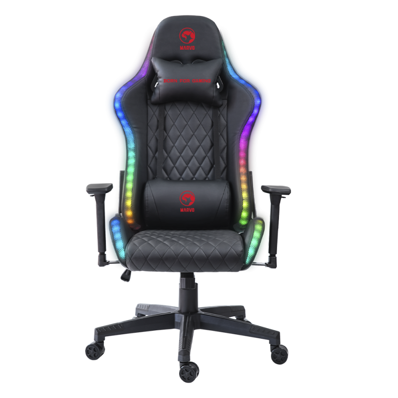 MARVO CH-35BK GAMING CHAIR RGB