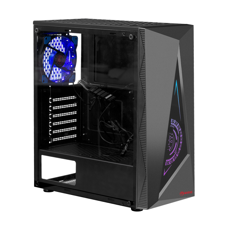 MARVO CA-119 BK  PC CASE BLACK - Slika 3