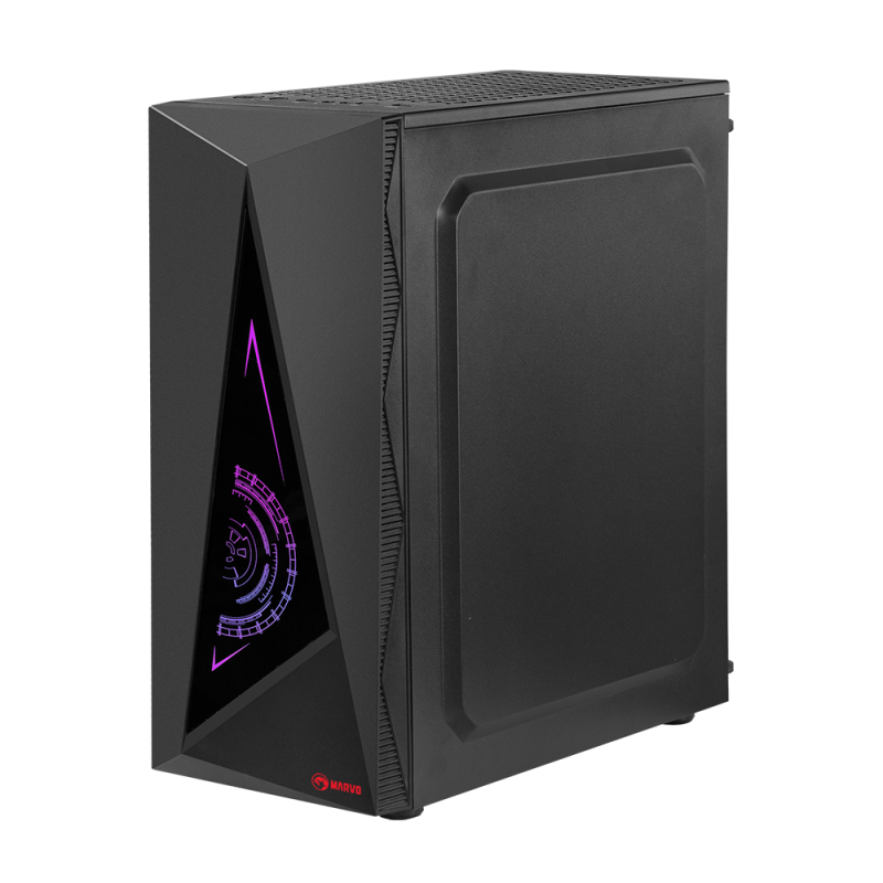 MARVO CA-119 BK  PC CASE BLACK - Slika 6
