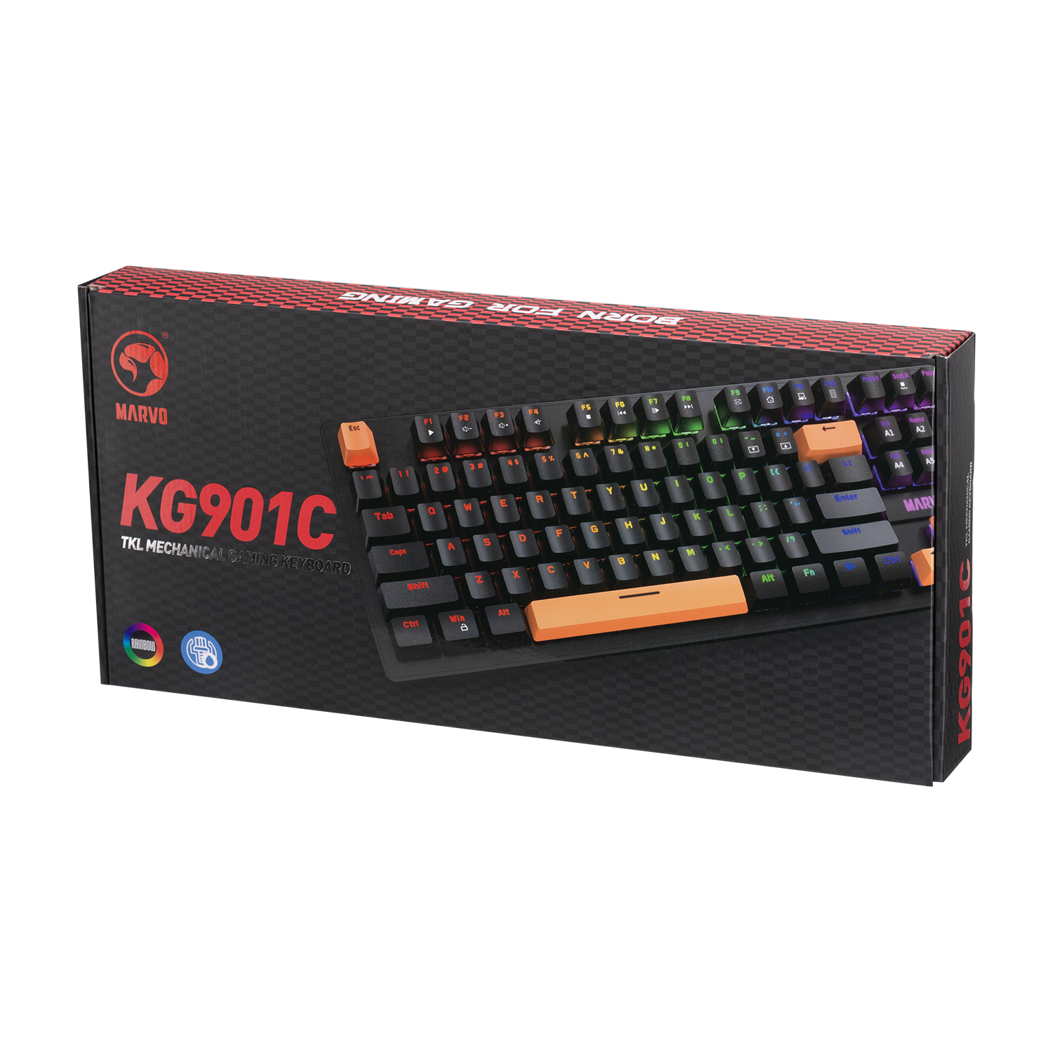 MARVO KG901C EN KRONE 87 WIRED KEYBOARD - Slika 7