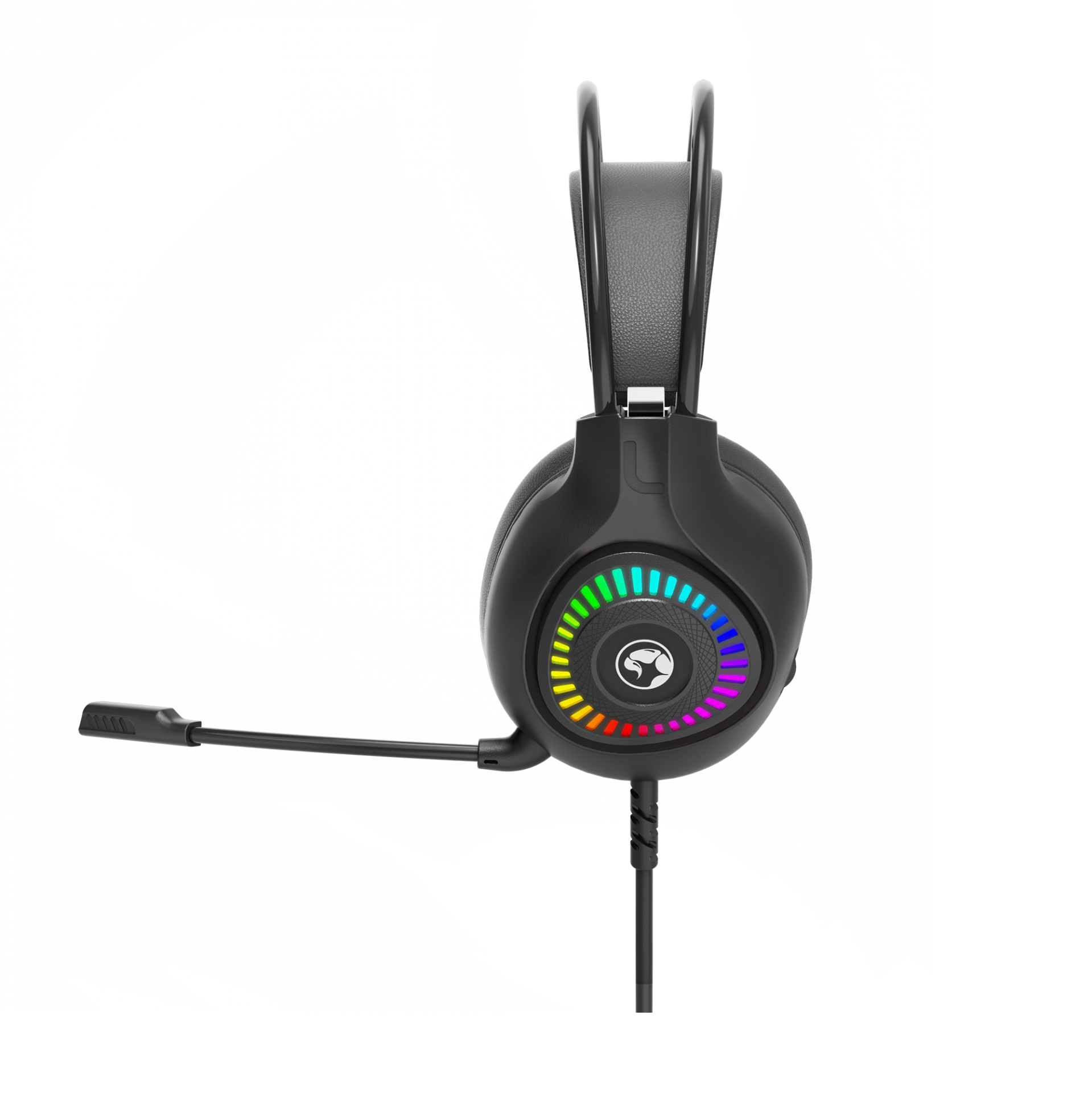 MARVO H8325 RGB WIRED HEADSET BLACK - Slika 3
