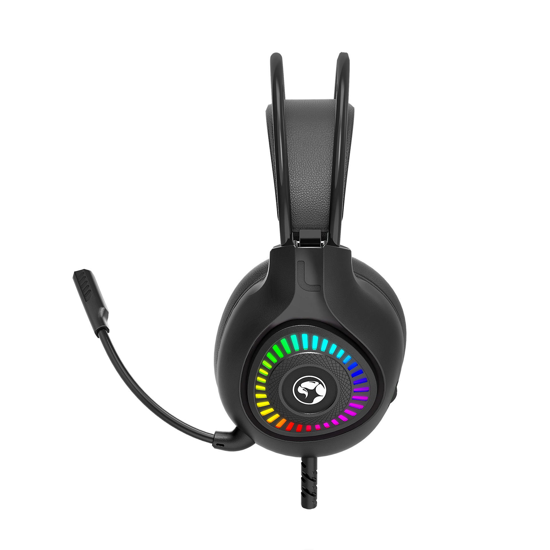 MARVO H8325 RGB WIRED HEADSET BLACK - Slika 4