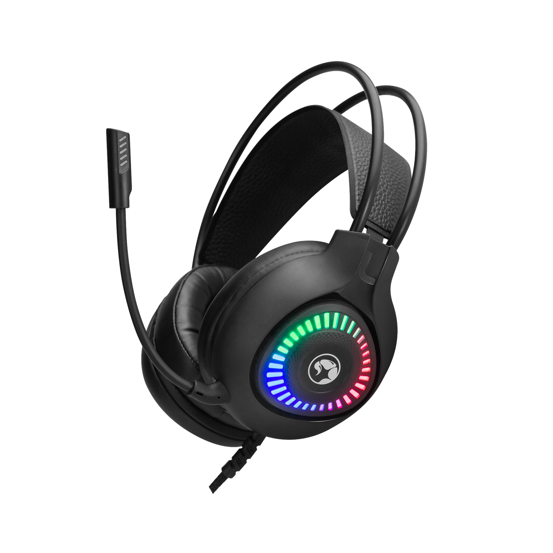 MARVO H8325 RGB WIRED HEADSET BLACK - Slika 5
