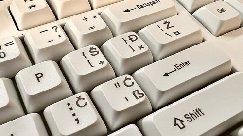 MARVO OFFICE WS005 HR BEŽIČNI SET BIJELI - Slika 2