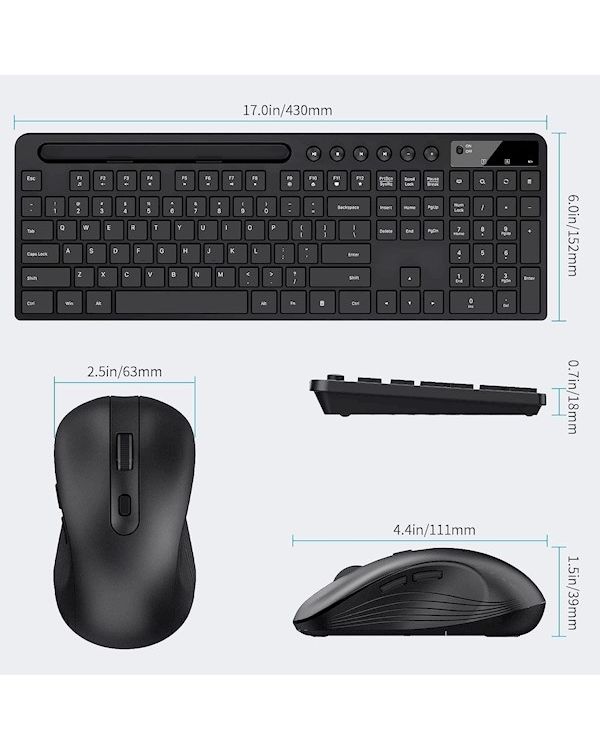 MARVO OFFICE KC411 W HR BEŽIČNI SET CRO - Slika 2