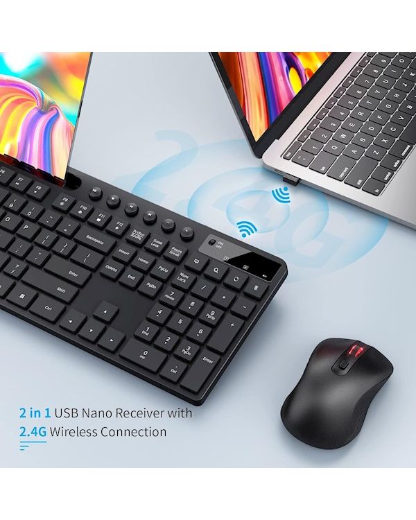 MARVO OFFICE KC411 W HR BEŽIČNI SET CRO - Slika 4