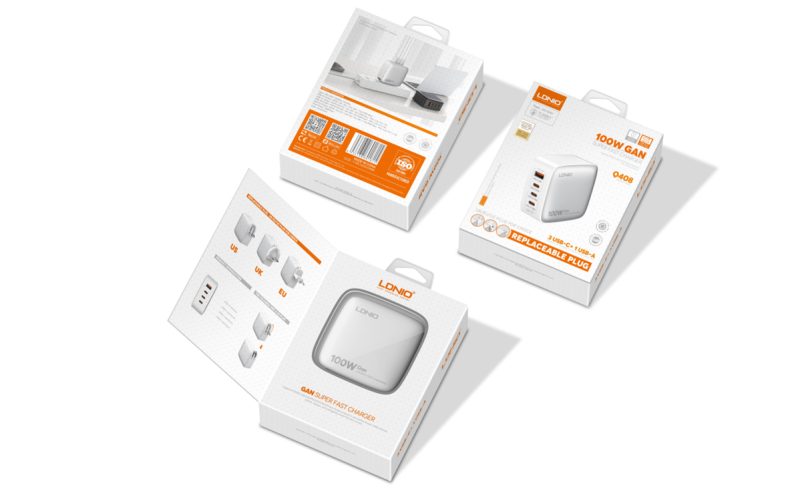 LDNIO CHARGER 4 PORT (1A3C) 100W 15V 5A Q408 - Slika 3