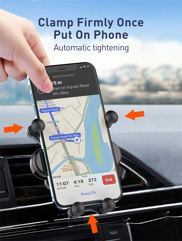 LDNIO MOBILE PHONE GRAVITY HOLDER FOR CAR MG03 - Slika 11