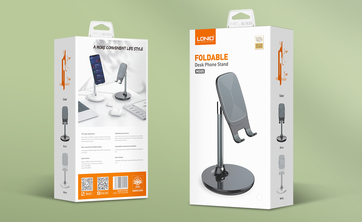 LDNIO MOBILE PHONE TELESCOPIC DESKTOP HOLDER MG05 - Slika 4