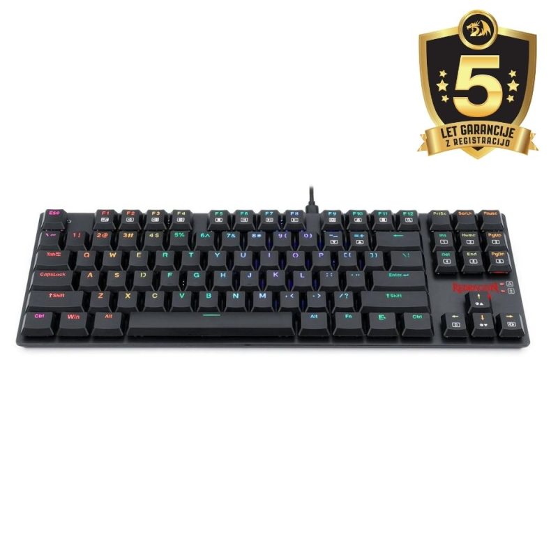 KEYBOARD - REDRAGON APS TKL K607 RGB WIRED MECHANICAL