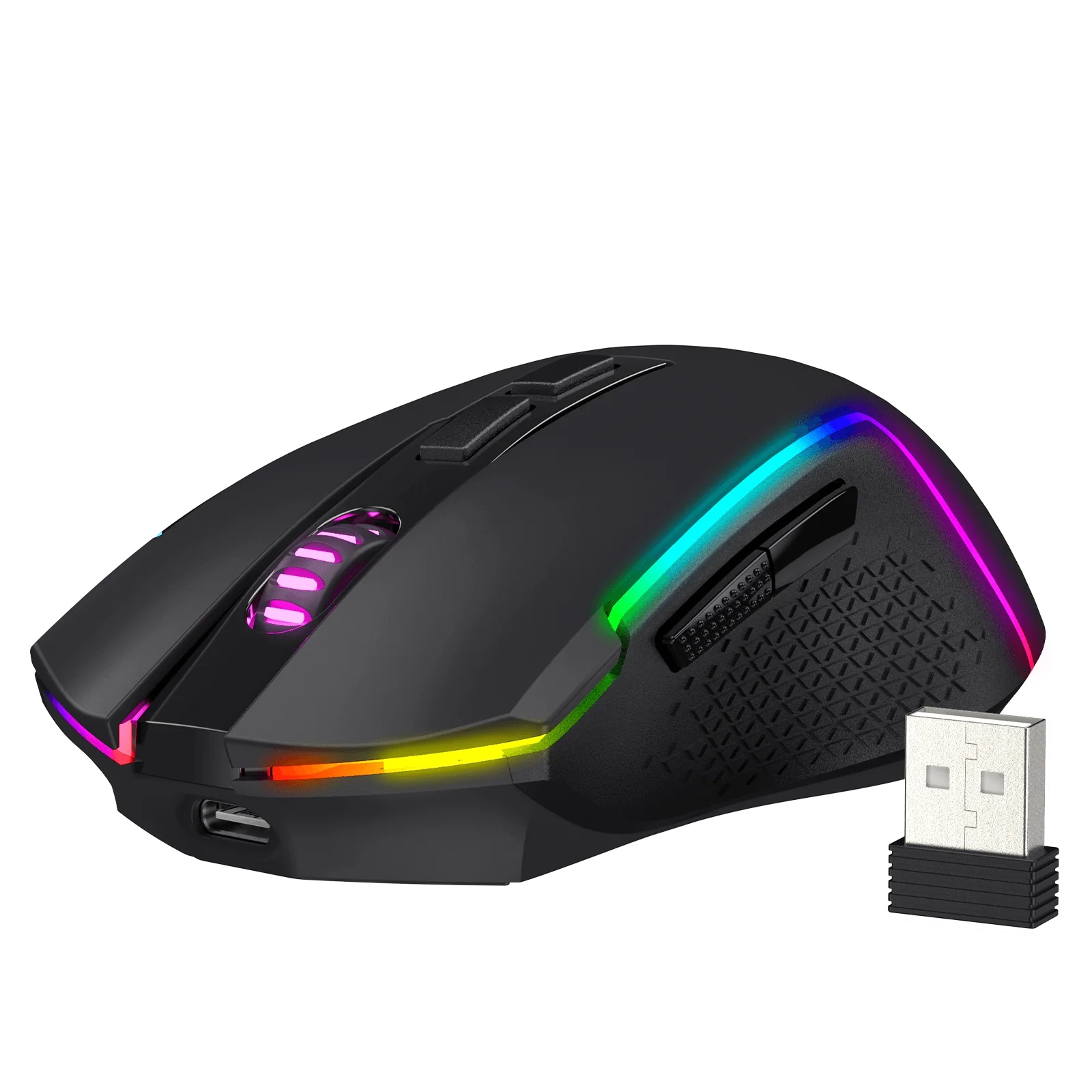 MOUSE - REDRAGON TRIDENT PRO M693-RGB WIRED/2.4Gh/BT - Slika 4