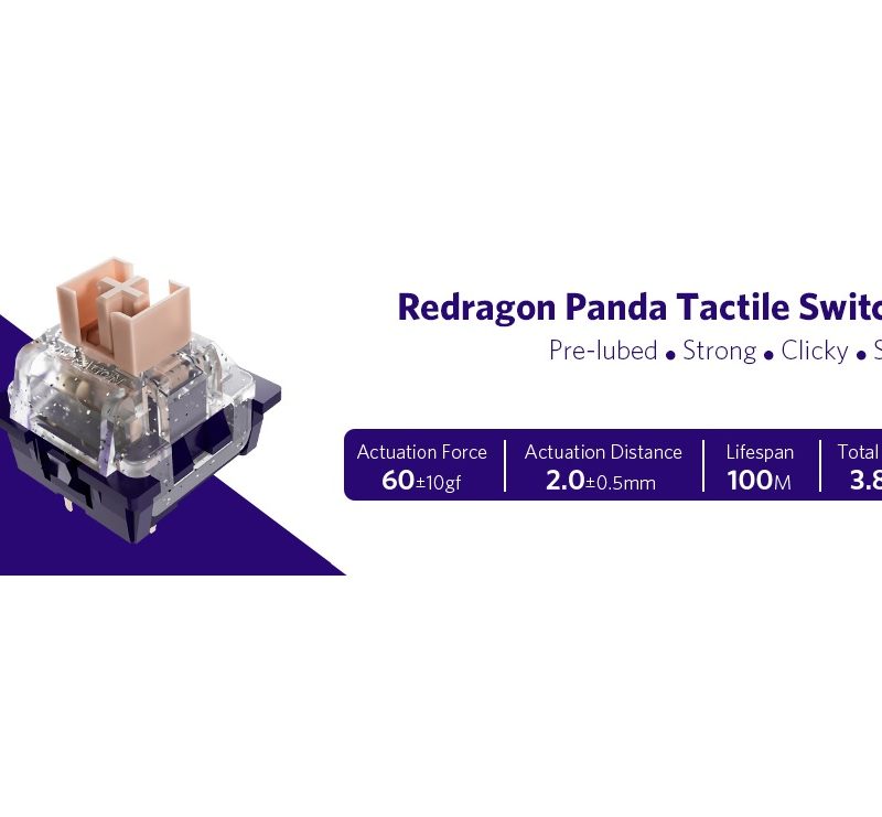 KEYBOARD SWITCH - REDRAGON PANDA A113 HP1