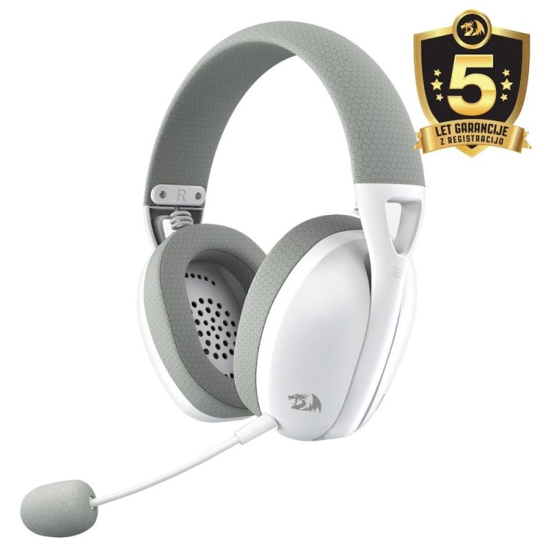 HEADSET - REDRAGON IRE H848 WIRELESS - GREY