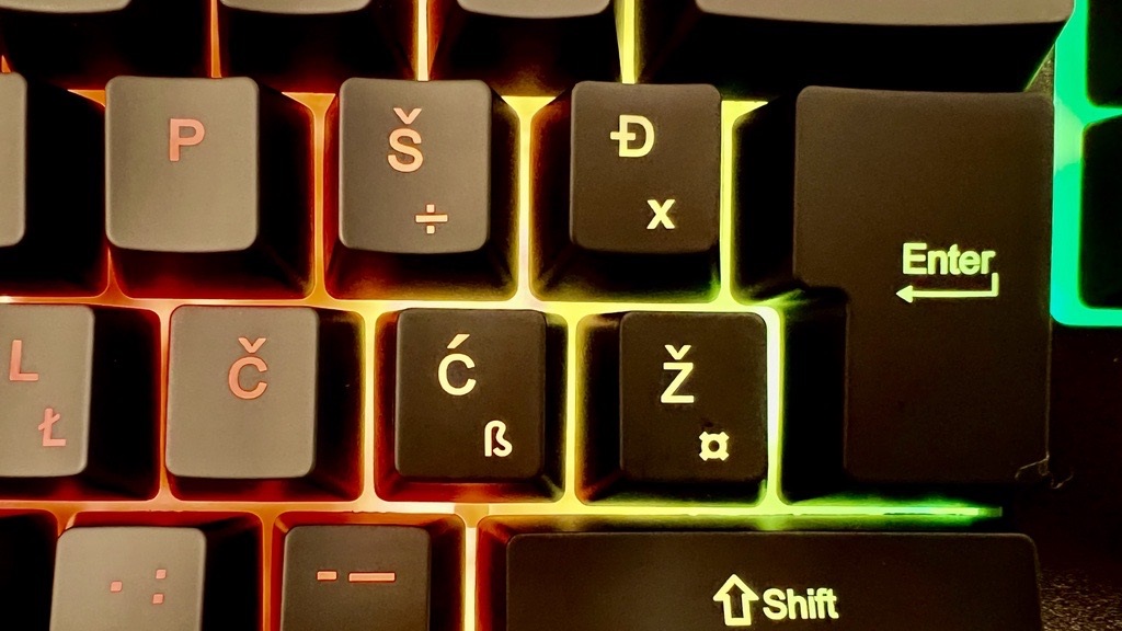 KEYBOARD - REDRAGON SHIVA K512 RGB SLO/CRO LAYOUT - Slika 4