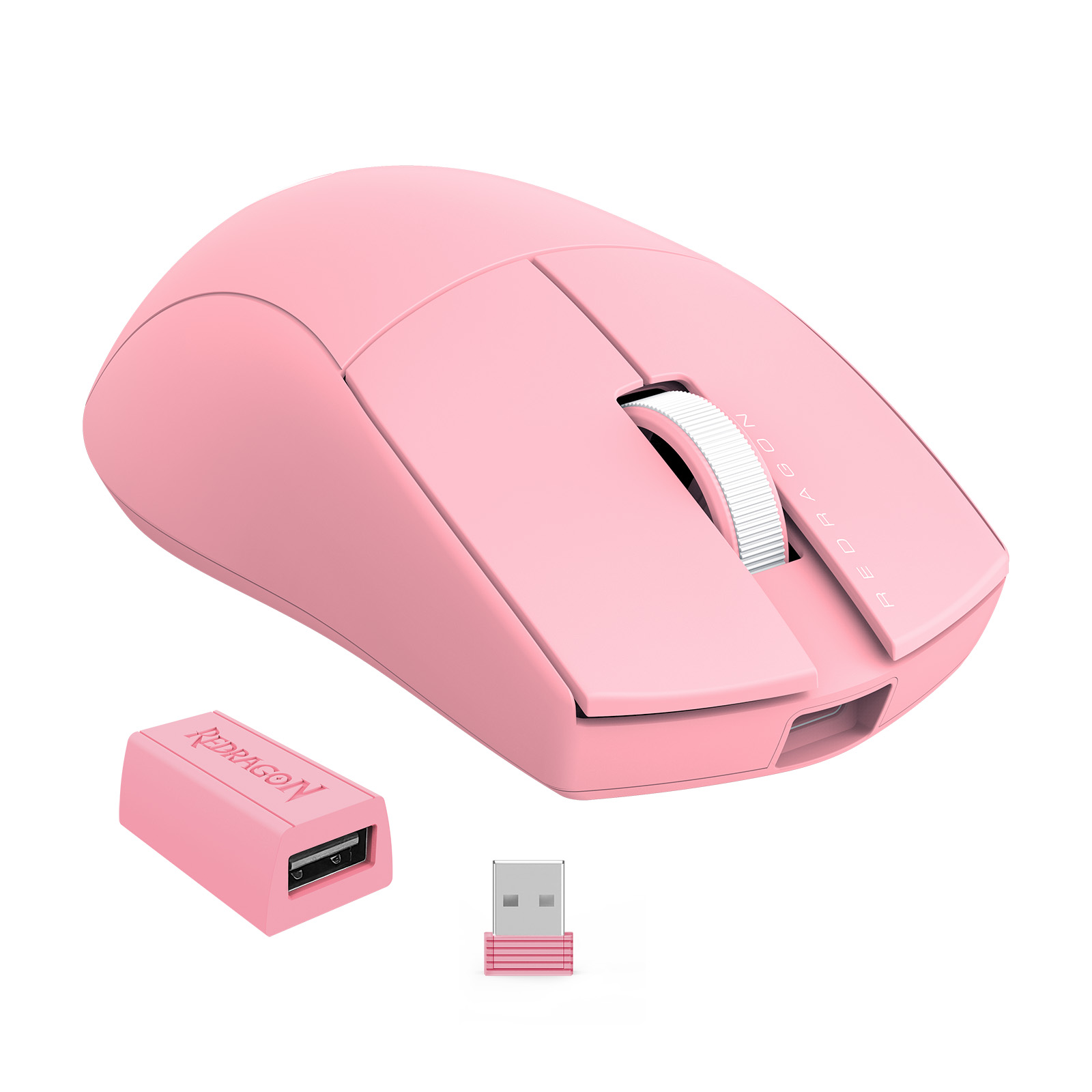 MOUSE - REDRAGON K1NG PRO M916P-PRO-1K WIRELESS PINK - Slika 4