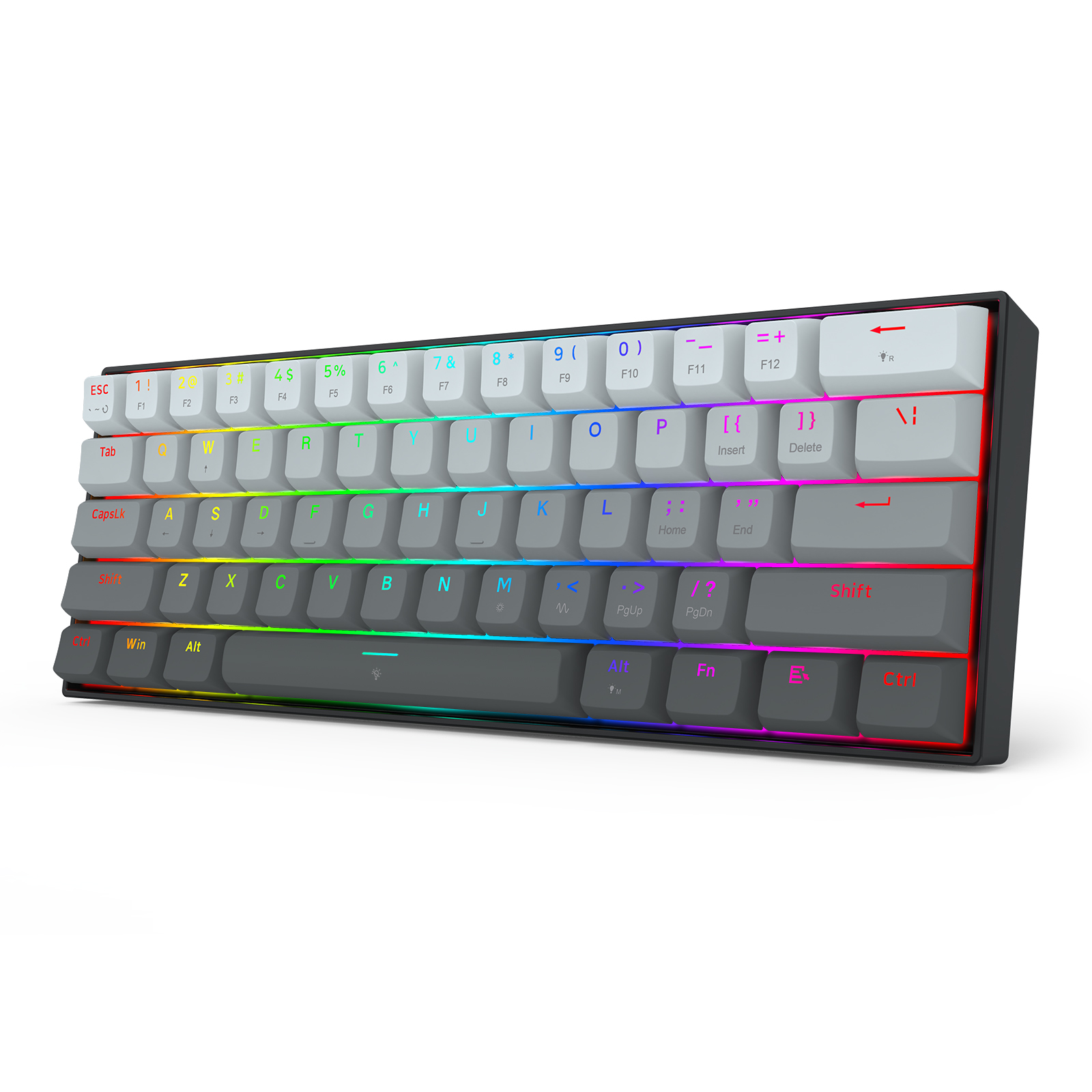 KEYBOARD - REDRAGON FIZZ K617 RGB WIRED BLACK MAGNETIC - Slika 5