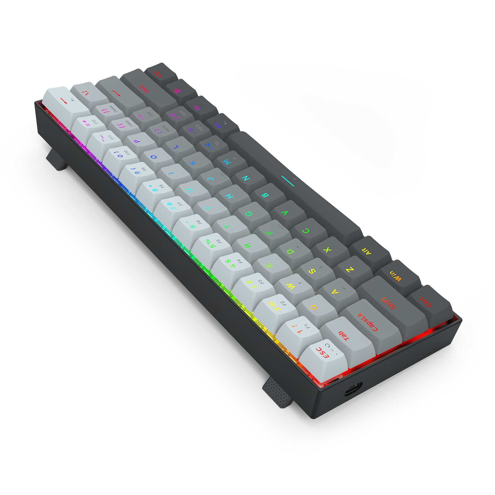 KEYBOARD - REDRAGON FIZZ K617 RGB WIRED BLACK MAGNETIC - Slika 8